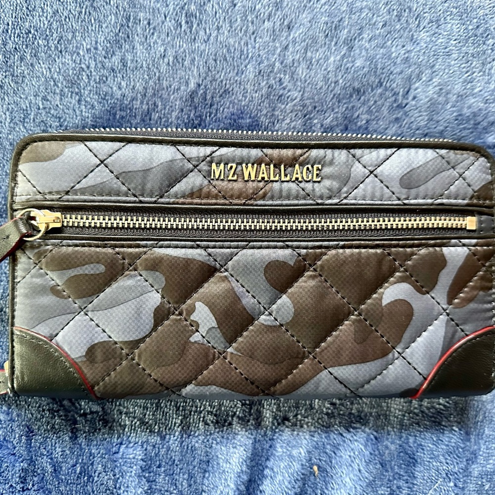 MZ Wallace camo wallet